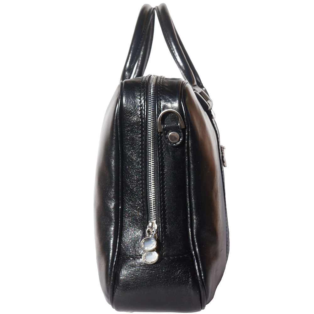 Gianpaolo leather briefcase - Made In Italy