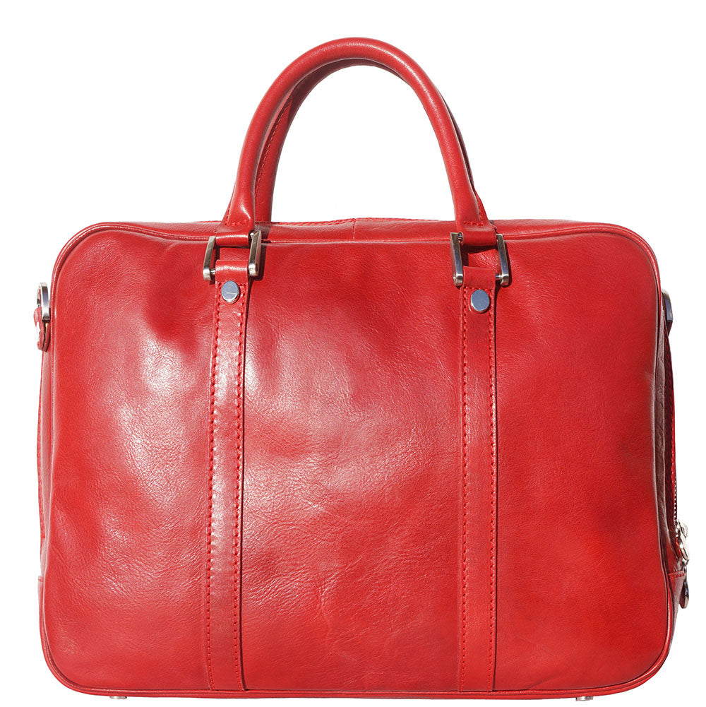 Gianpaolo leather briefcase - Made In Italy