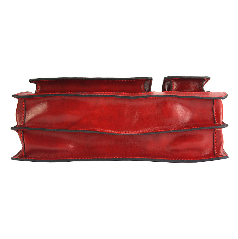 Daniele leather briecase - Made In Italy