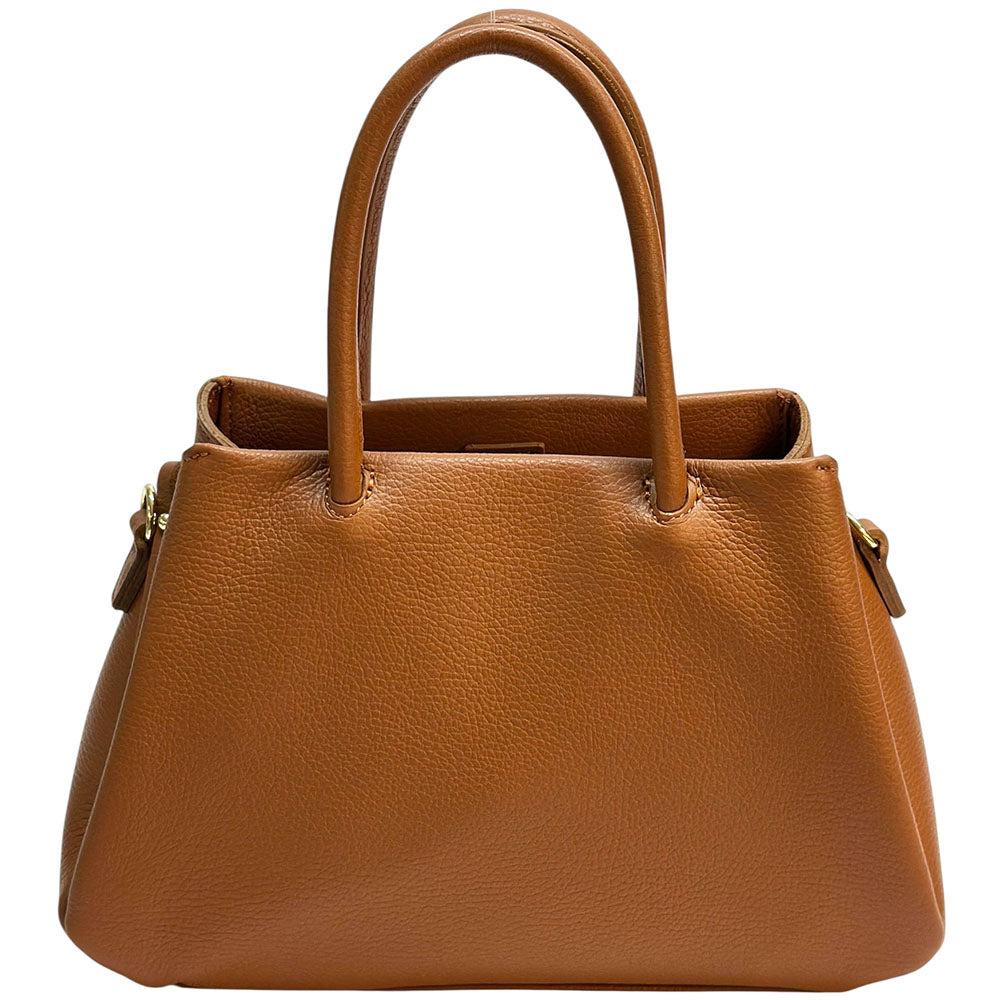 Melisara Italian Cow Leather Handbag - Made In Italy