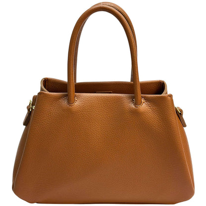 Melisara Italian Cow Leather Handbag - Made In Italy