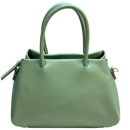 Melisara Italian Cow Leather Handbag - Made In Italy