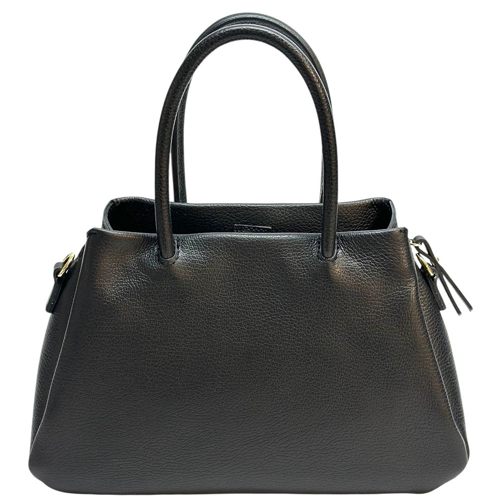 Melisara Italian Cow Leather Handbag - Made In Italy