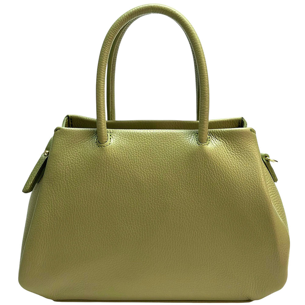 Melisara Italian Cow Leather Handbag - Made In Italy