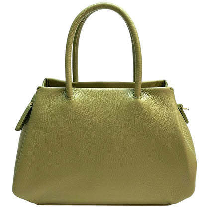 Melisara Italian Cow Leather Handbag - Made In Italy