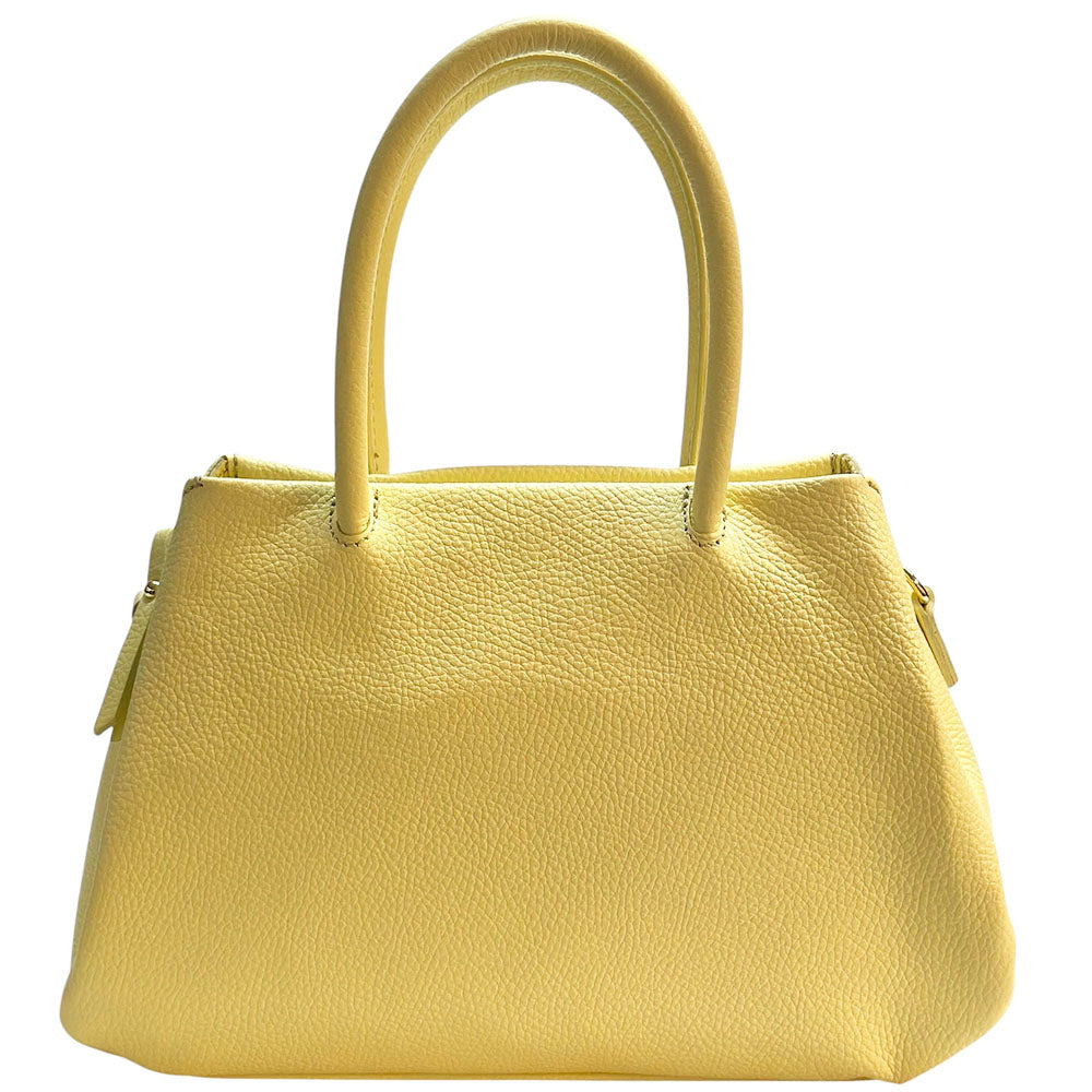 Melisara Italian Cow Leather Handbag - Made In Italy
