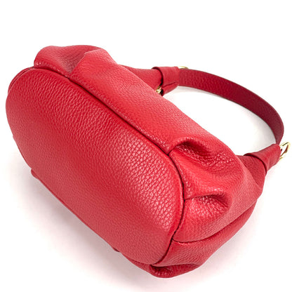 Noemi Compact Italian Leather Hobo Bag - Made In Italy