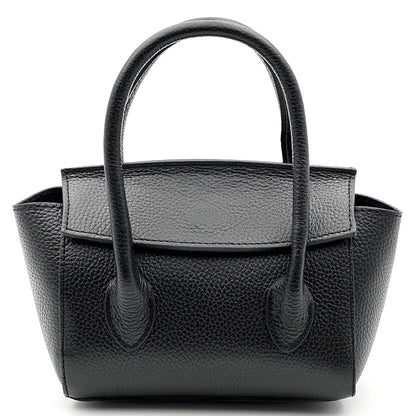Lucilla Small Italian Cow Leather Handbag - Made In Italy