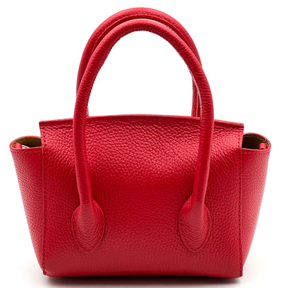 Lucilla Small Italian Cow Leather Handbag - Made In Italy