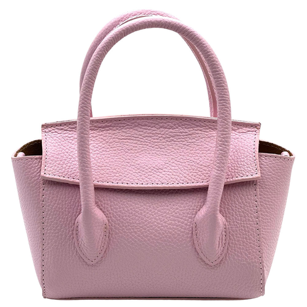 Lucilla Small Italian Cow Leather Handbag - Made In Italy