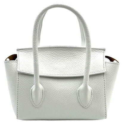 Lucilla Small Italian Cow Leather Handbag - Made In Italy