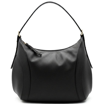 Silvia Cow Leather Shoulder Bag - Made In Italy