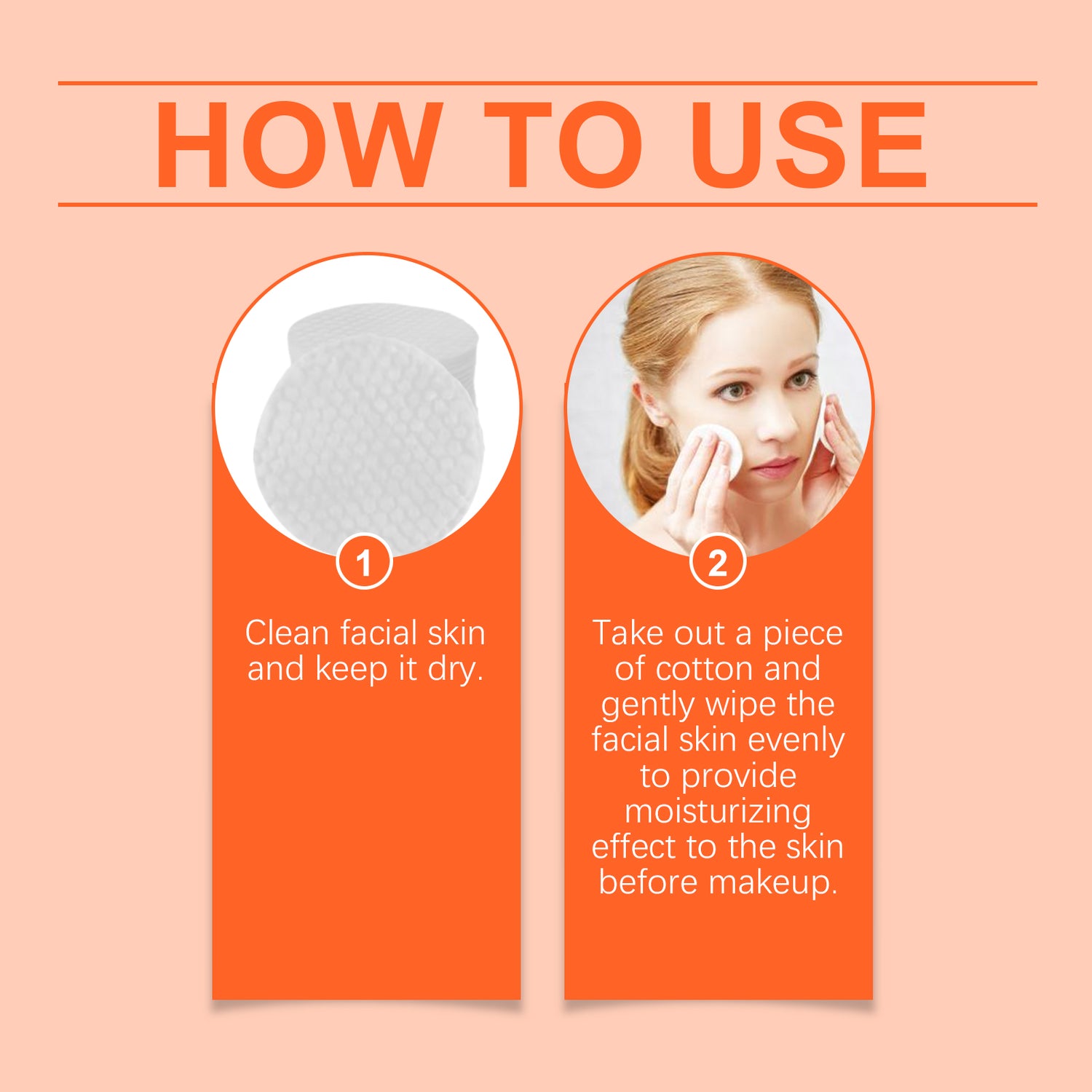 Pre-Makeup Moisturizing Pad, Moisturizing Facial Treatment To Enhance The Base Makeup Effect Gentle And Refreshing