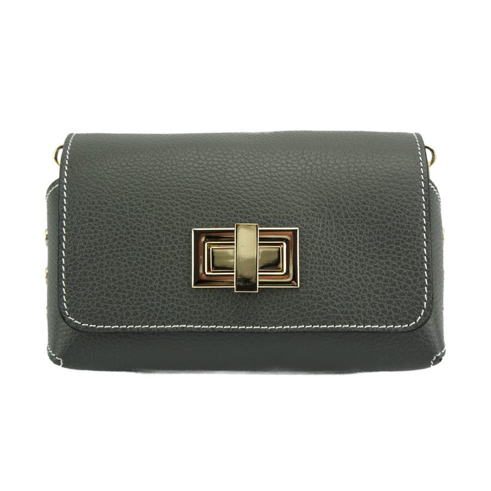 Martina MM leather bag - Made In Italy