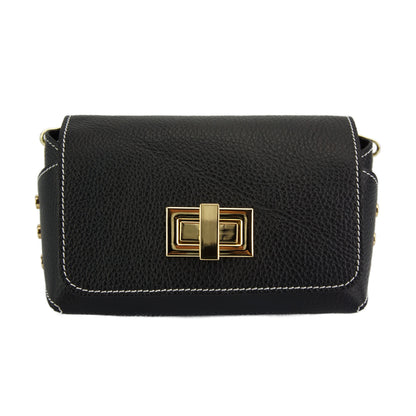 Martina MM leather bag - Made In Italy