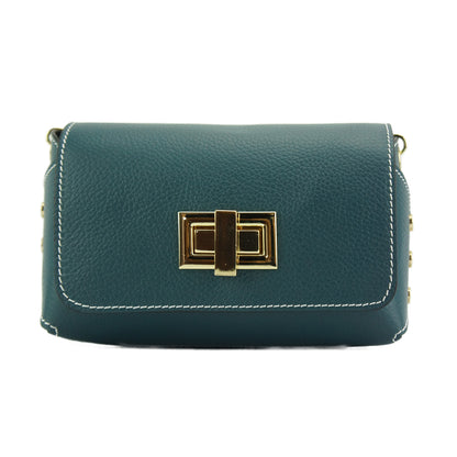 Martina MM leather bag - Made In Italy