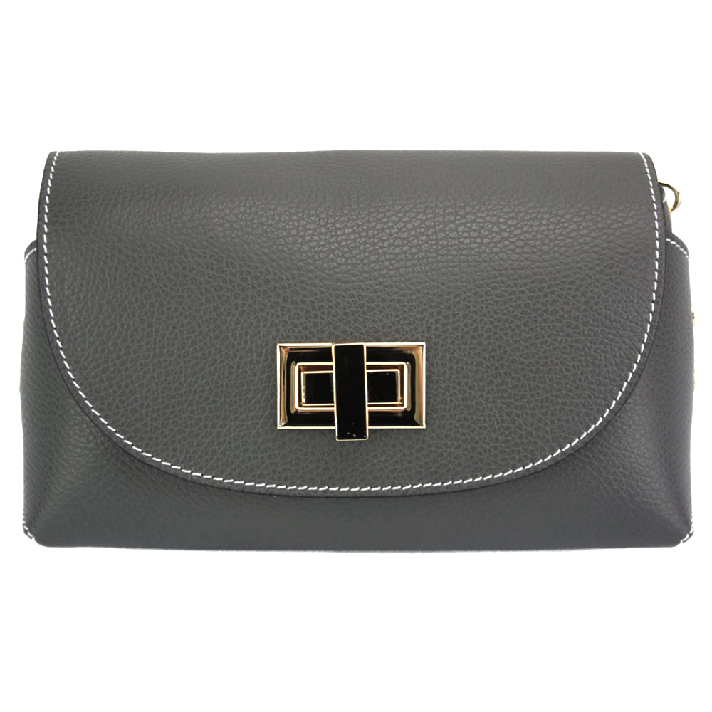 Martina GM leather bag - Made In Italy