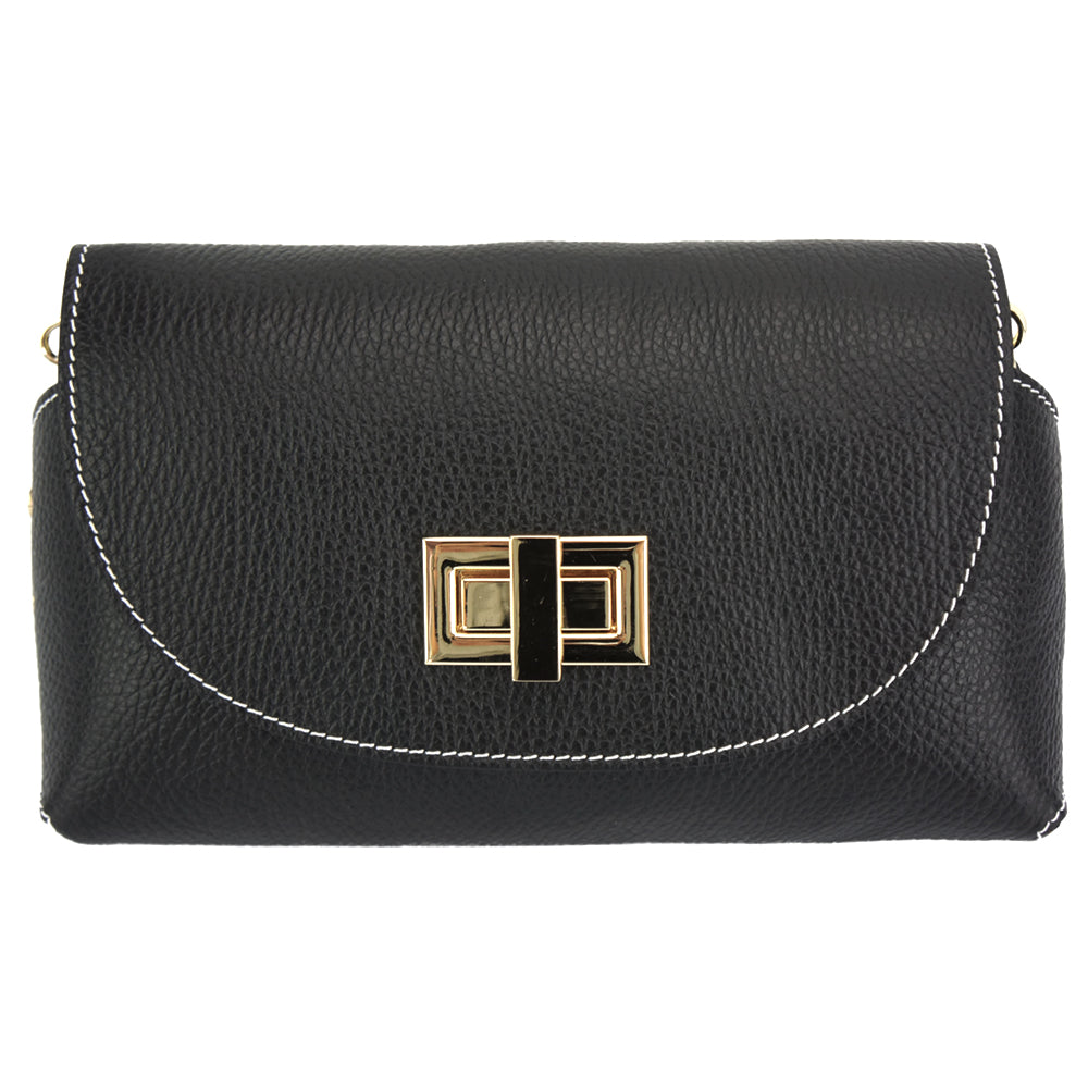 Martina GM leather bag - Made In Italy