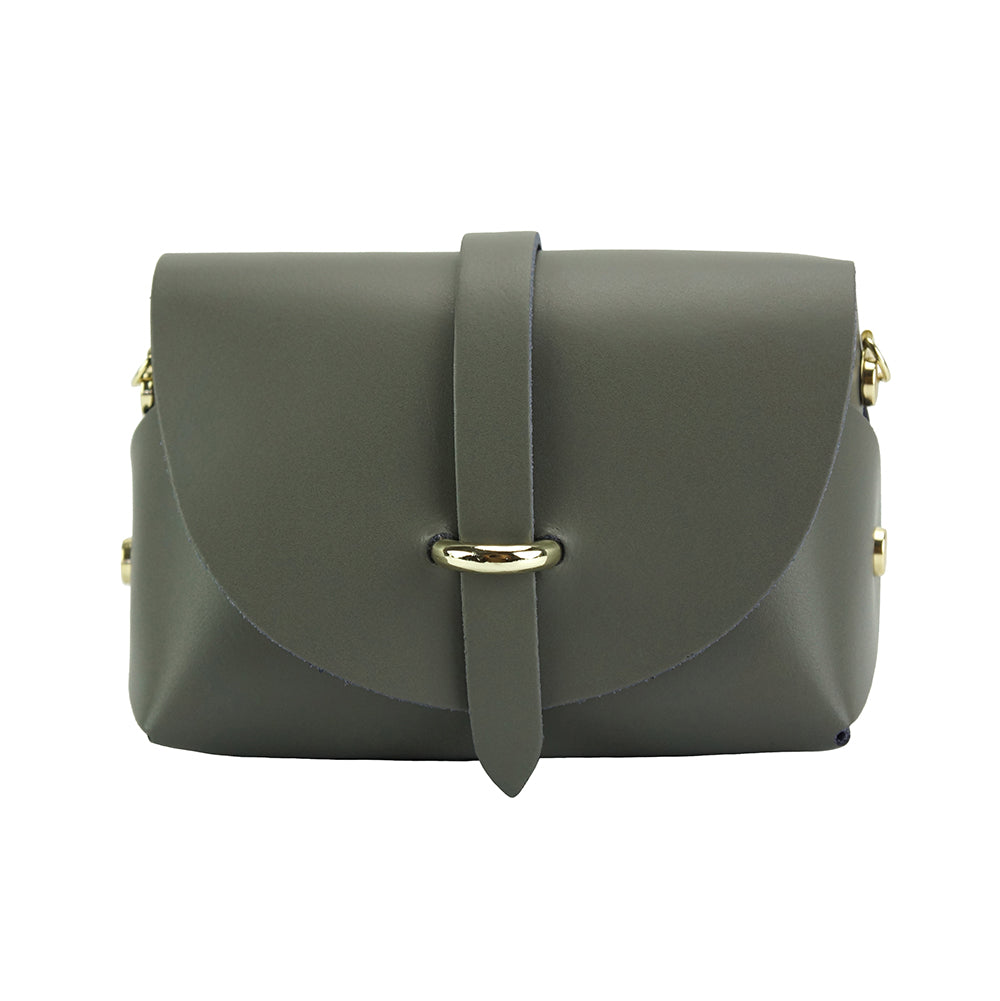 Martina Mini Leather Bag - Made In Italy