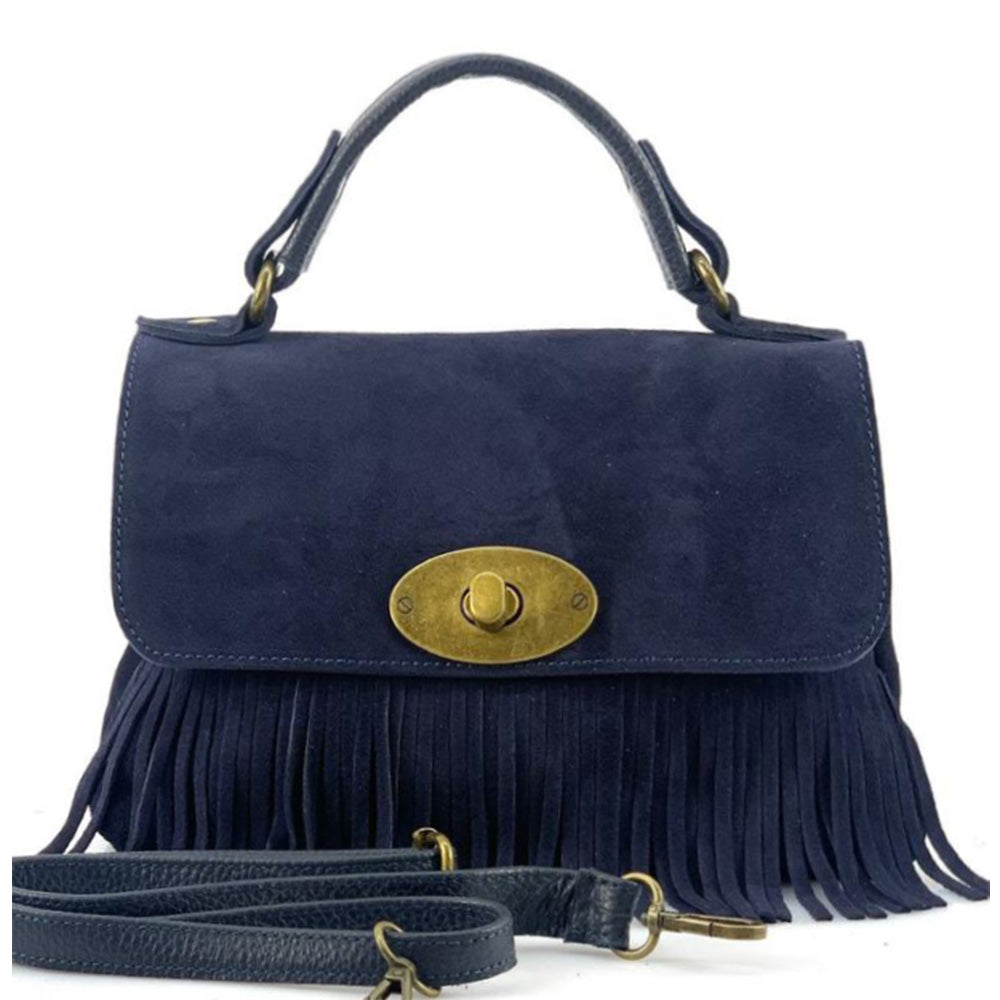Lady leather handbag - Made In Italy