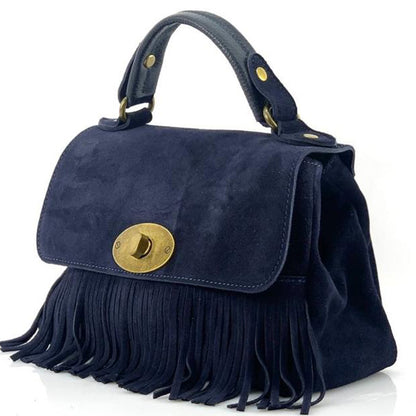Lady leather handbag - Made In Italy