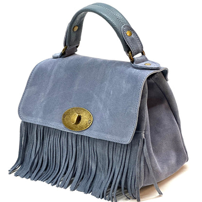 Lady leather handbag - Made In Italy