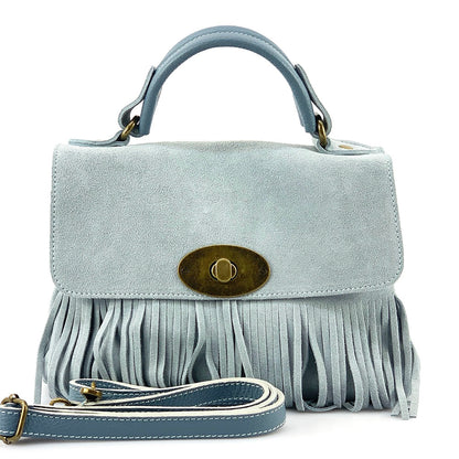 Lady leather handbag - Made In Italy