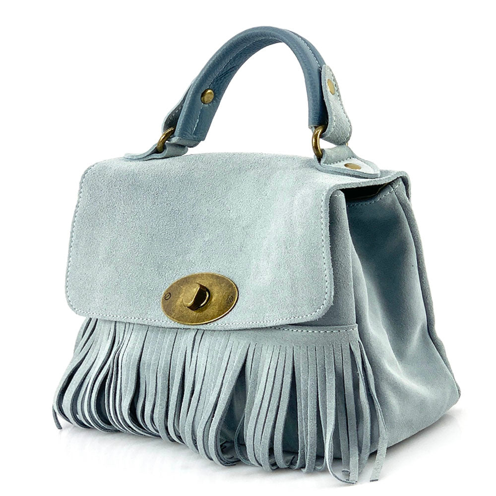 Lady leather handbag - Made In Italy