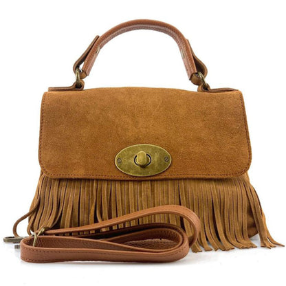 Lady leather handbag - Made In Italy