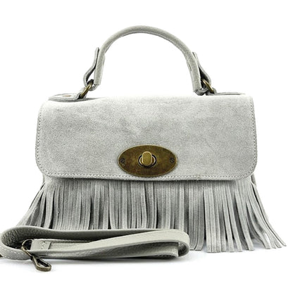 Lady leather handbag - Made In Italy
