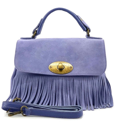 Lady leather handbag - Made In Italy
