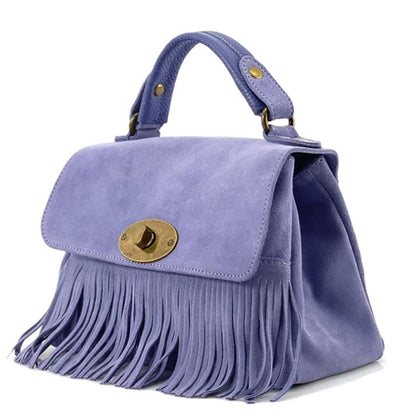 Lady leather handbag - Made In Italy