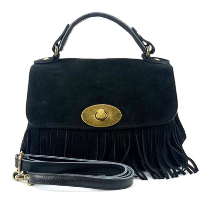 Lady leather handbag - Made In Italy