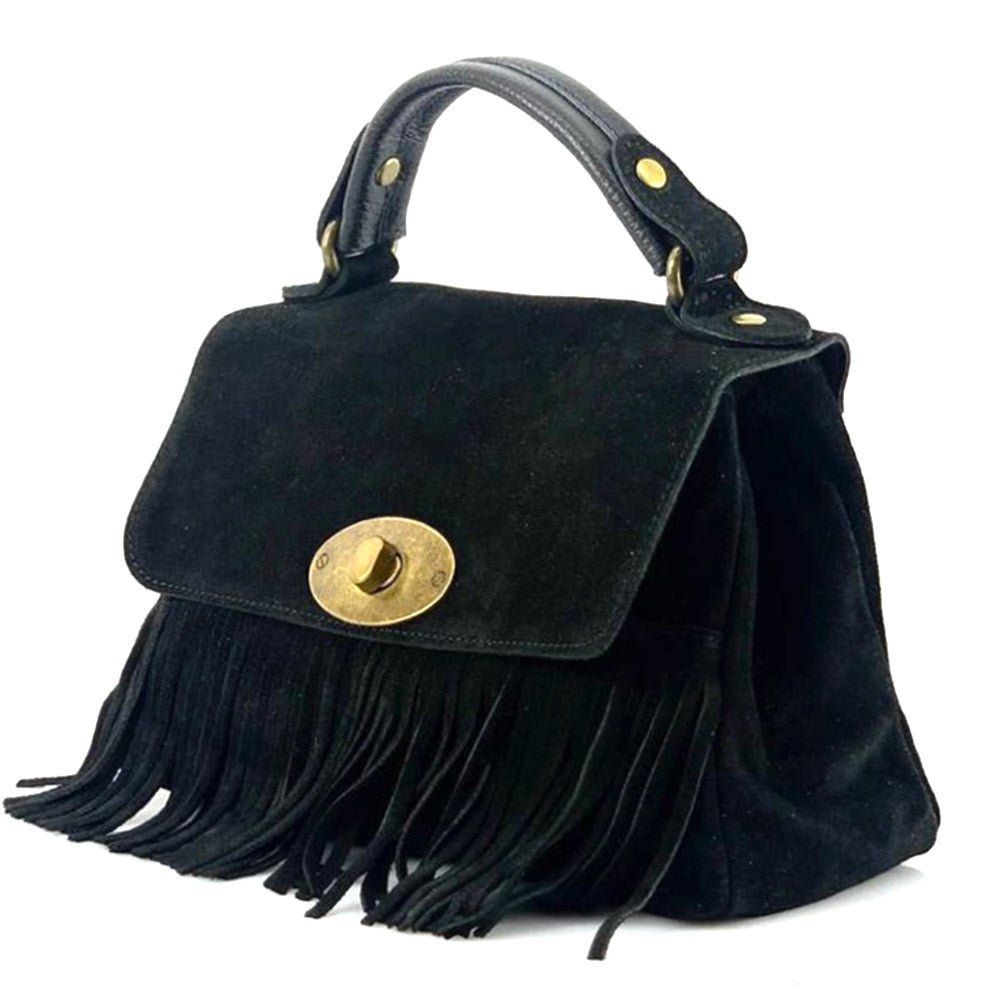 Lady leather handbag - Made In Italy