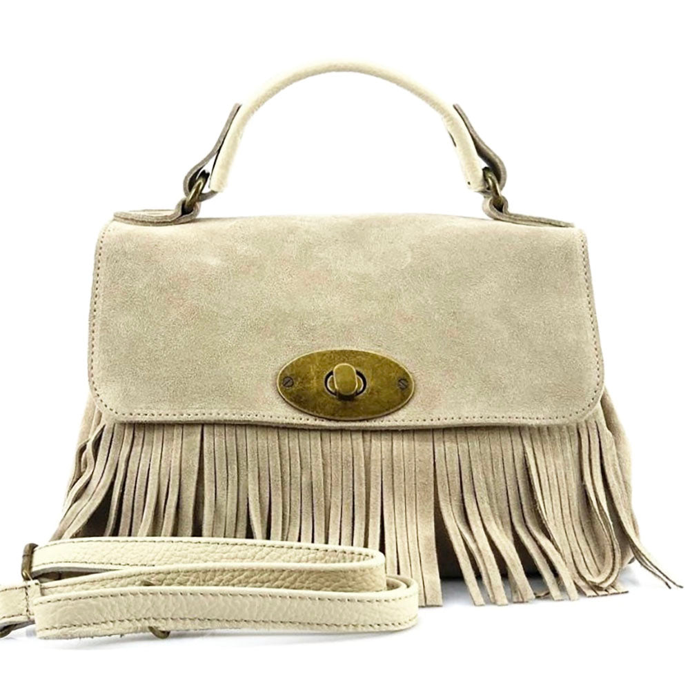 Lady leather handbag - Made In Italy