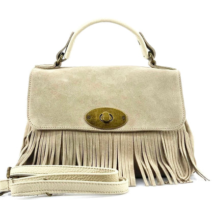 Lady leather handbag - Made In Italy