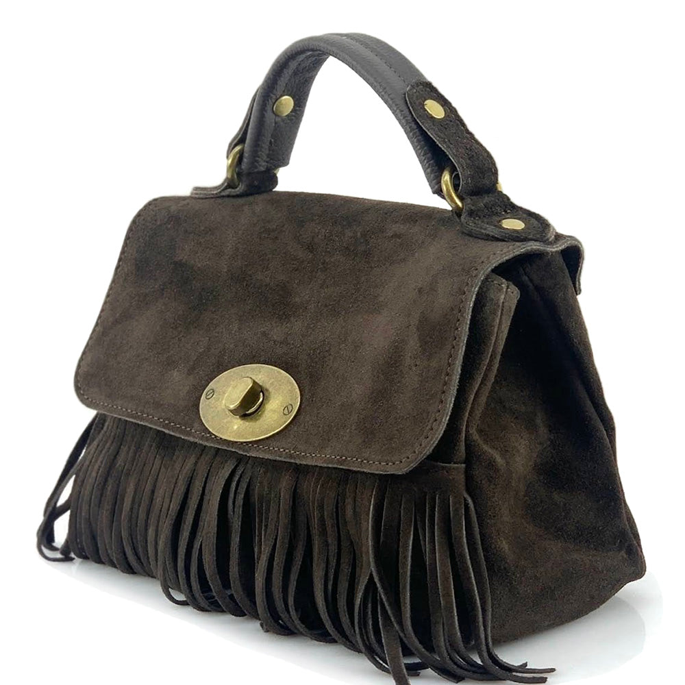 Lady leather handbag - Made In Italy
