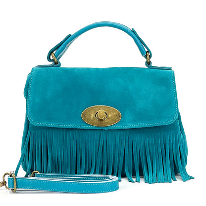 Lady leather handbag - Made In Italy