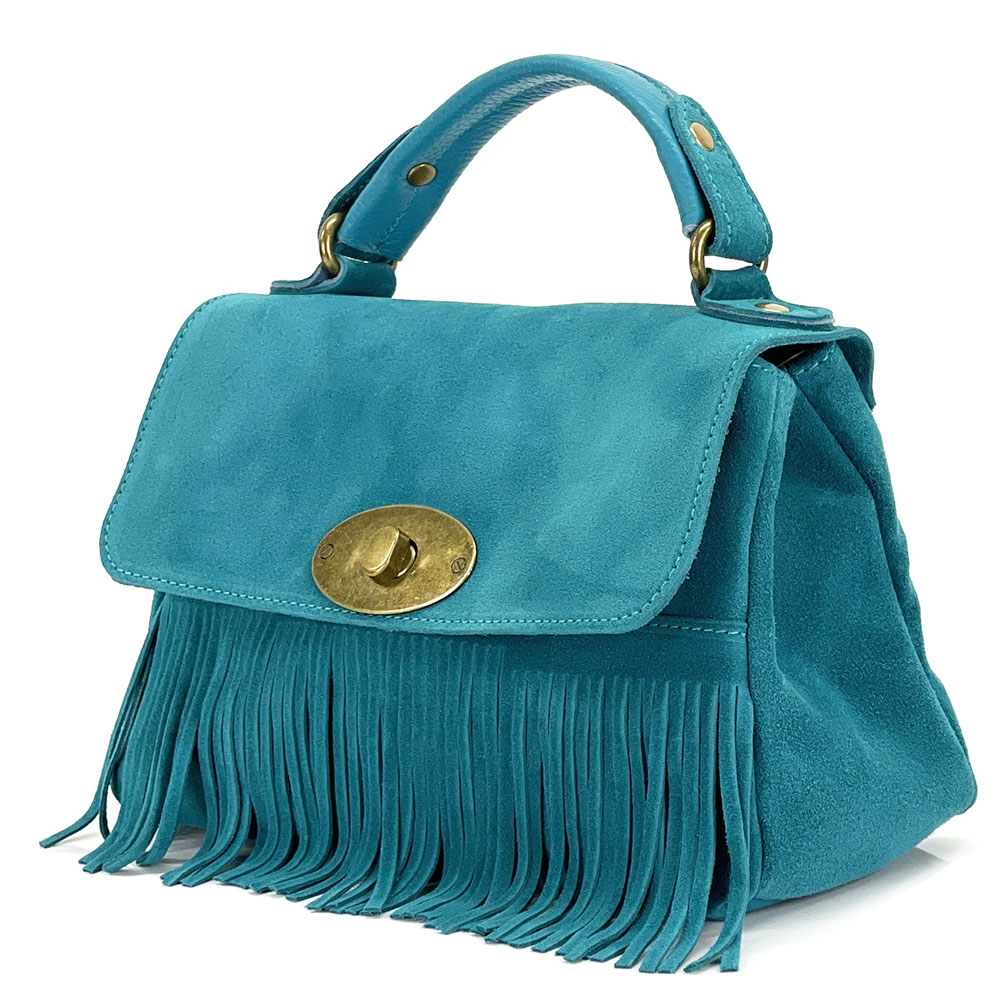 Lady leather handbag - Made In Italy