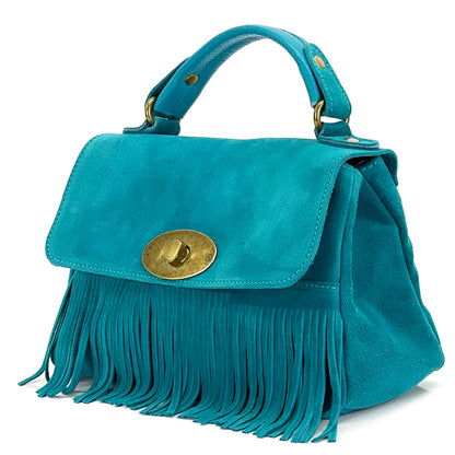 Lady leather handbag - Made In Italy