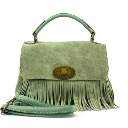 Lady leather handbag - Made In Italy