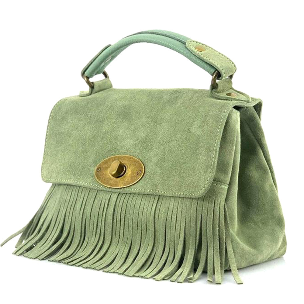 Lady leather handbag - Made In Italy