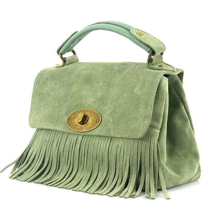 Lady leather handbag - Made In Italy