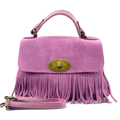 Lady leather handbag - Made In Italy