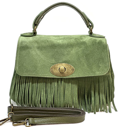 Lady leather handbag - Made In Italy