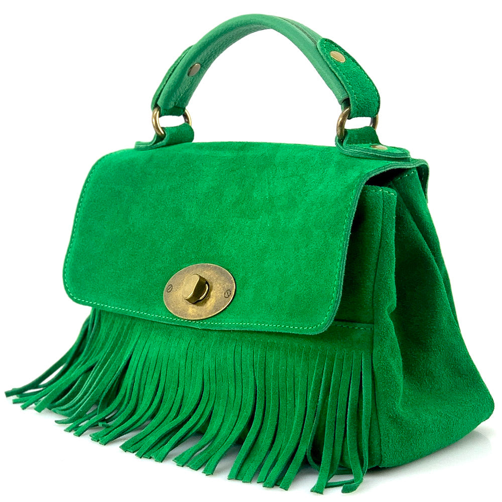 Lady leather handbag - Made In Italy