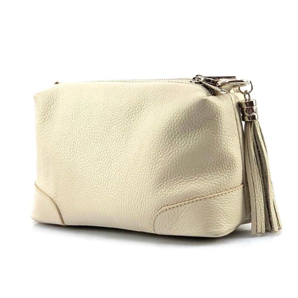 Sesbania Leather Crossbody Bag - Made In Italy