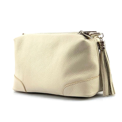Sesbania Leather Crossbody Bag - Made In Italy