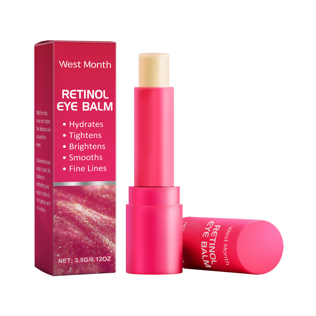 West&amp;Month Moisturizing Eye Cream Stick, Moisturizing And Firming Eye Cream