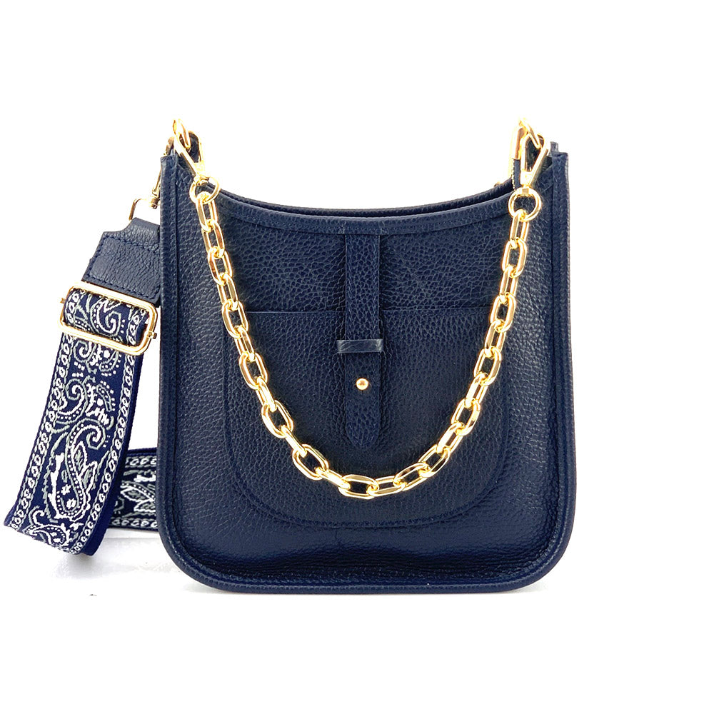 Chloe Leather Shoulder Bag - Made In Italy
